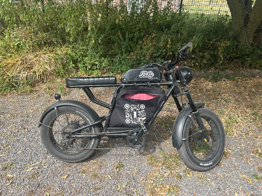 Vélo électrique Bikle Bigfoot 2021 noir Biplace, Bikle, Enlèvement, Utilisé, Autres types