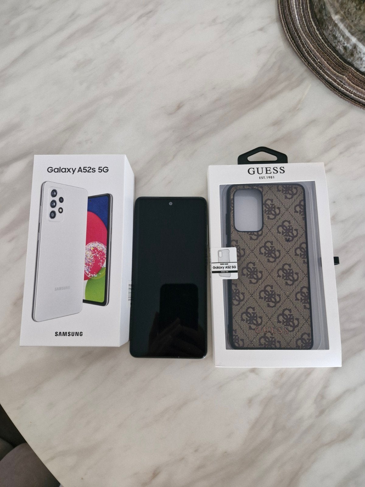 Samsung Galaxy A52s 5G 128 GB, Télécoms, Téléphonie mobile | Housses, Coques & Façades | Apple iPhone, Enlèvement, Comme neuf