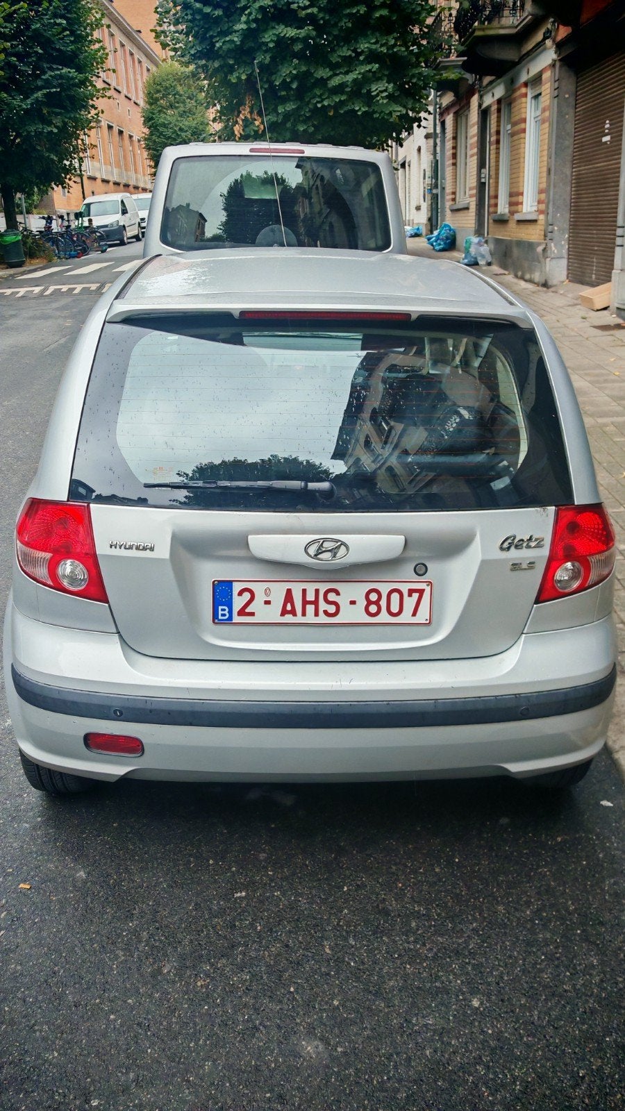 Hyundai Getz GLS 1.3 essence 85ch, Autos, Argent ou Gris, Achat, 63 kW, Capteur de stationnement