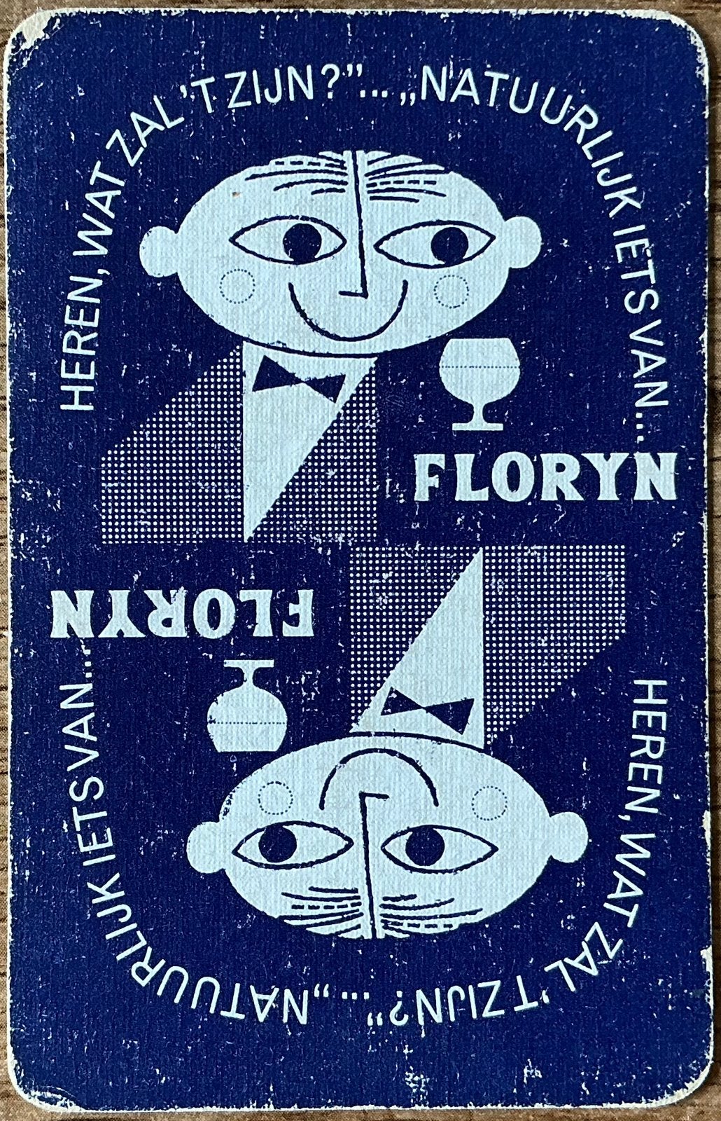 Speelkaart FLORYN, Ophalen of Verzenden, Zo goed als nieuw, Speelkaart(en)