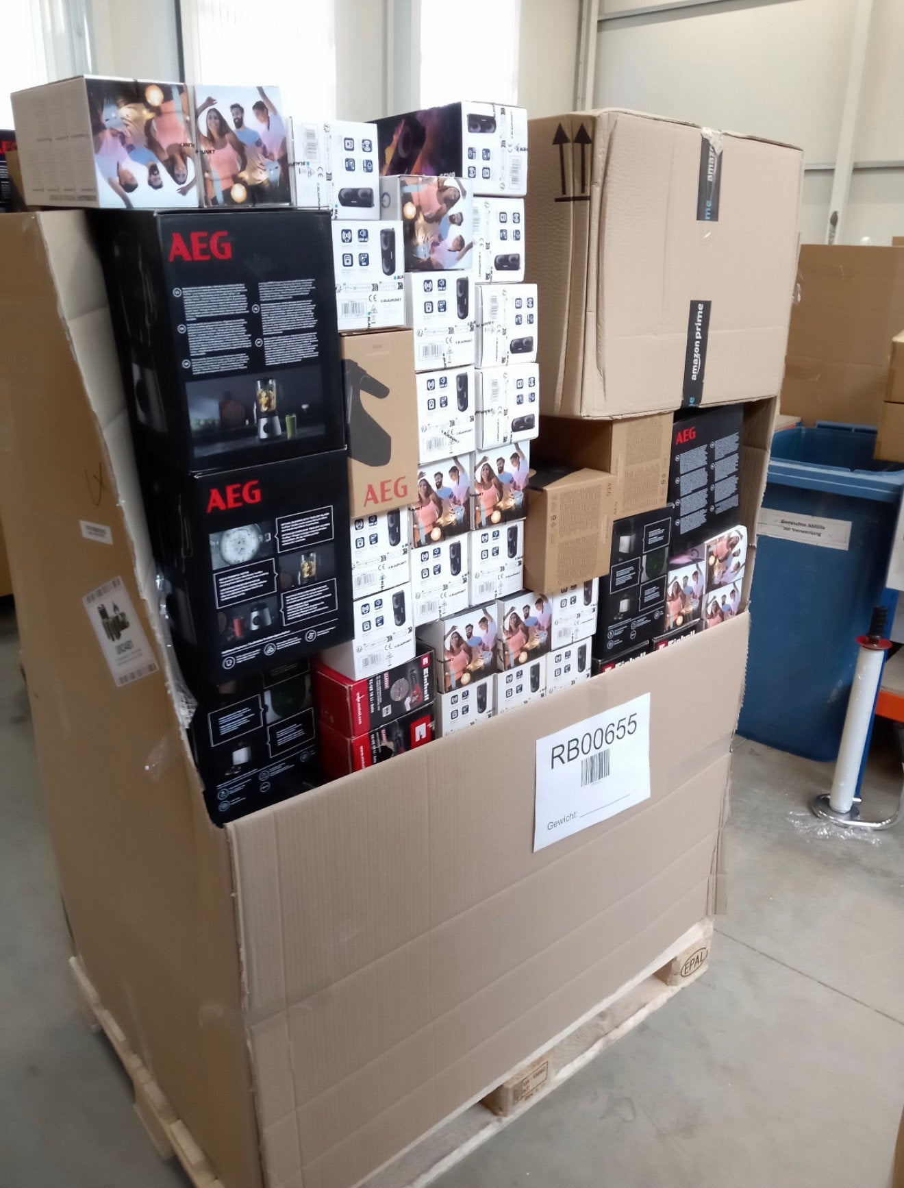 HET UITLADEN VAN PALLETS TE KOOP — GROOTHANDELSPRIJS, Ophalen, Overige categorie
