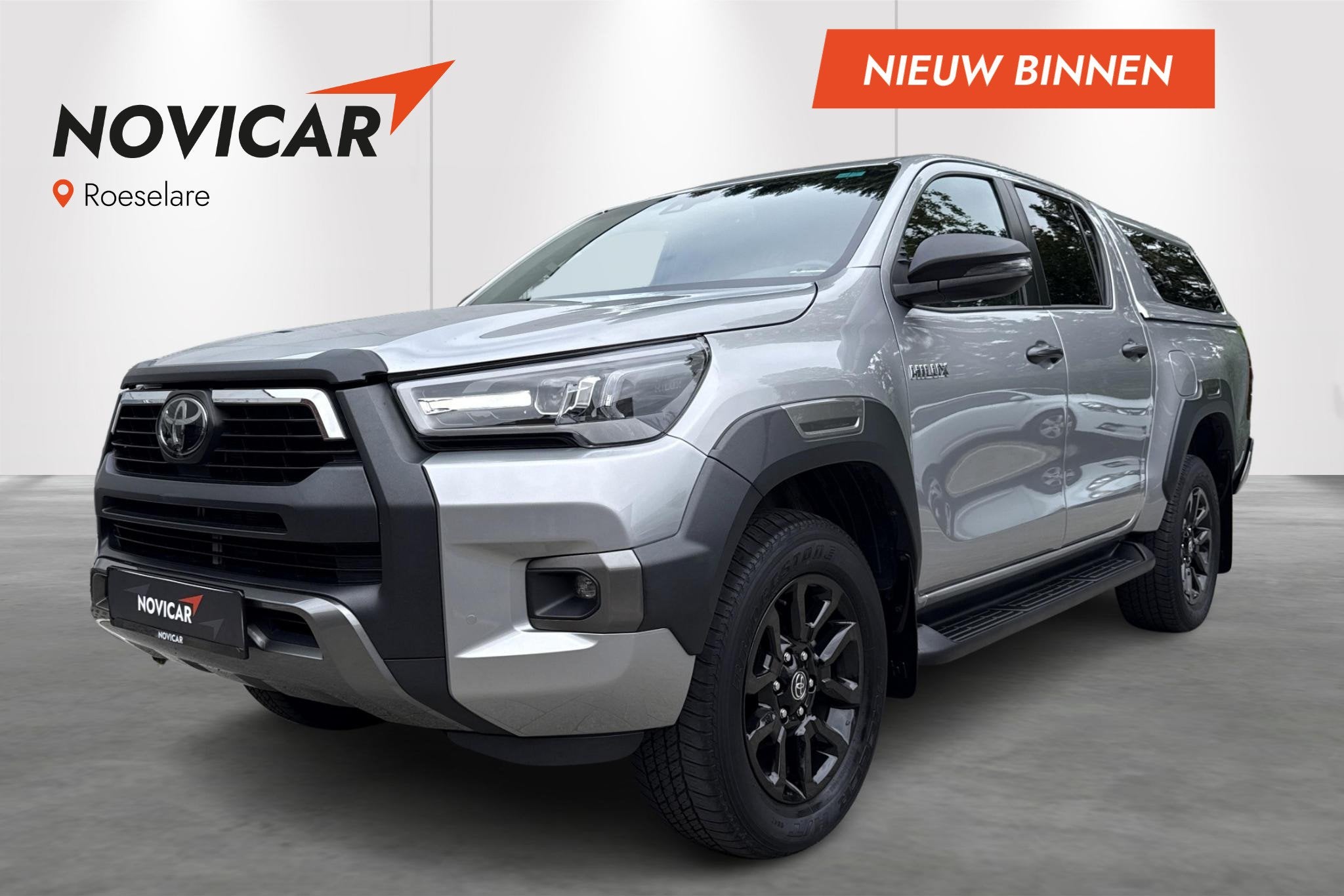Toyota Hilux 2.8 D-4D Double Cab Aut Invincible BTW-AUTO, Argent ou Gris, Achat, 4 portes, https://public.car-pass.be/vhr/a166faef-bbf1-4e8b-b294-22b3b935e6e3