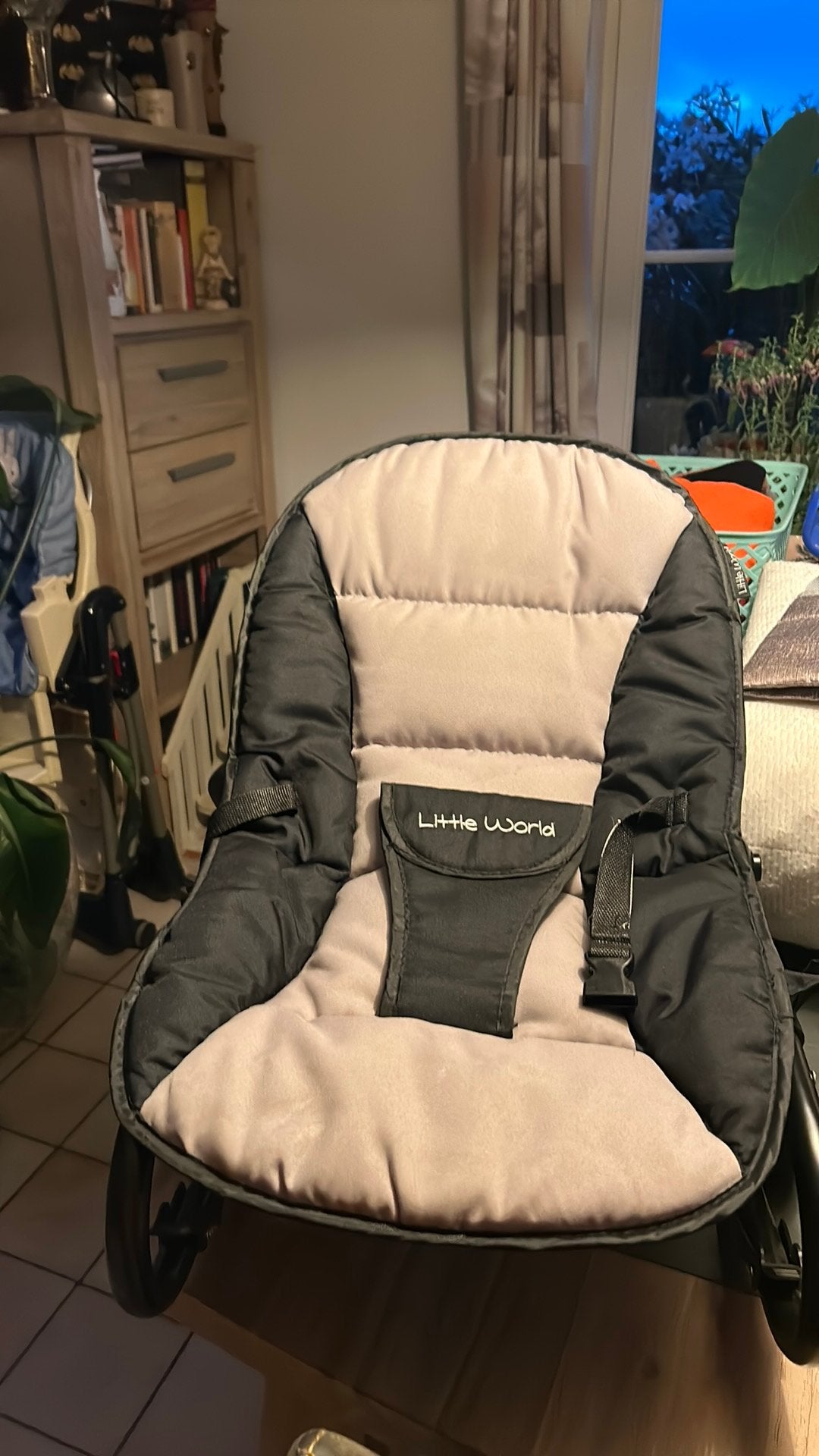 Baby relax, Kinderen en Baby's, Wipstoeltjes, Ophalen, Zo goed als nieuw, Verstelbaar