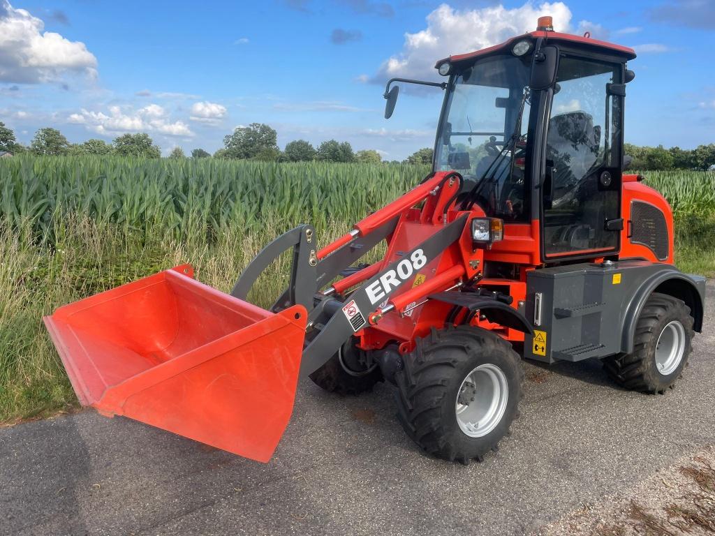 Everun ER08 nieuwstaat kniklader - Shovel, Enlèvement