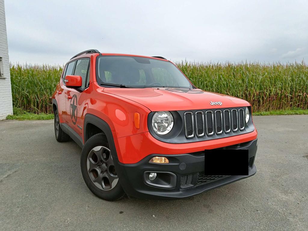 Jeep Renegade 1.6 MJD 4x2 Longitude - AIRCO/CRUISE -12M GARA, Autos, Jeep, Euro 5, Achat, Entreprise, 1404 kg
