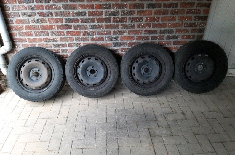 4 jantes acier Renault 16 pouces (5x114,3), Enlèvement, Utilisé, Renault