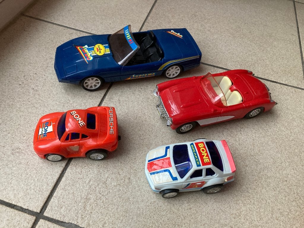 Set van 4 wagens ( speelgoed auto's ), Ophalen of Verzenden