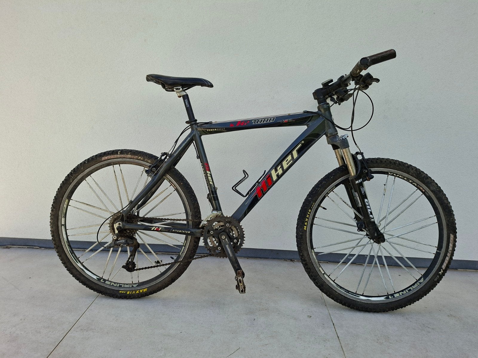 Mountainbike, Ophalen
