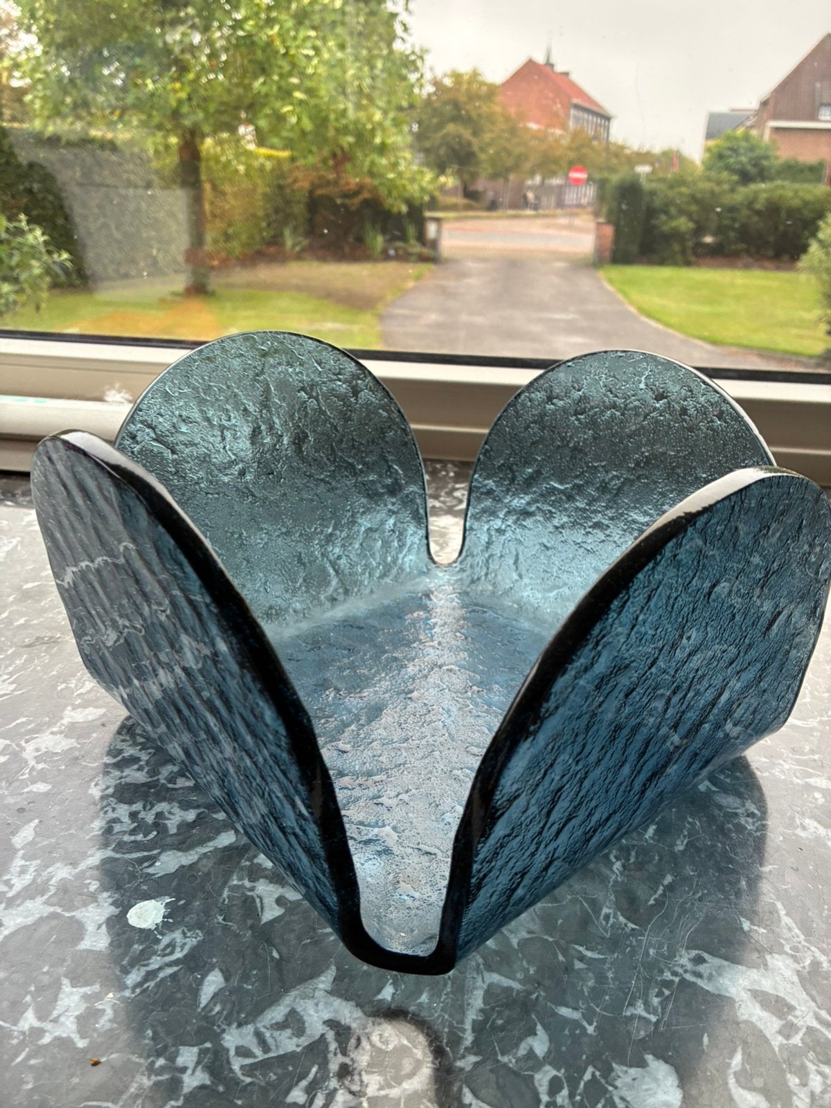 Murano glas handkerchief vaas, Ophalen of Verzenden, Glas