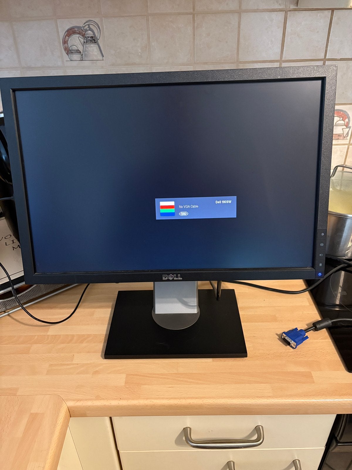 Dell 19 inch computerscherm, Computers en Software, Ophalen, Zo goed als nieuw, VGA