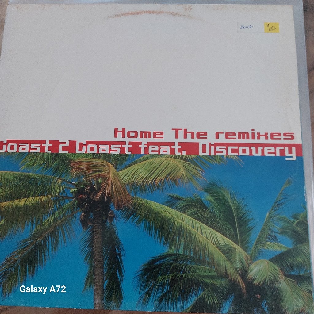 coast 2 coast home dj tiesto rmx 12 inch maxi, Cd's en Dvd's, Vinyl | Dance en House, Gebruikt, Trance, Ophalen of Verzenden, 12 inch