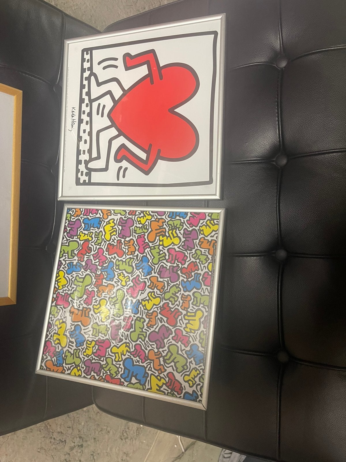 2 kafertjes kaith Haring, Ophalen