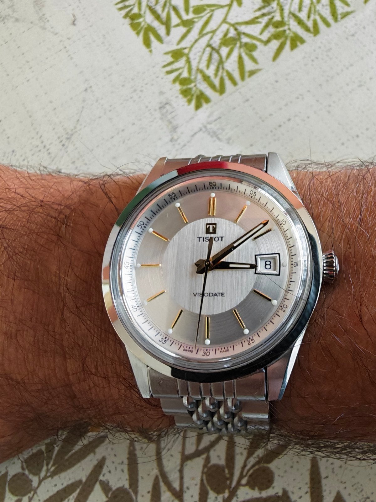 Tissot Visodate 2026, Enlèvement ou Envoi, Acier, Tissot