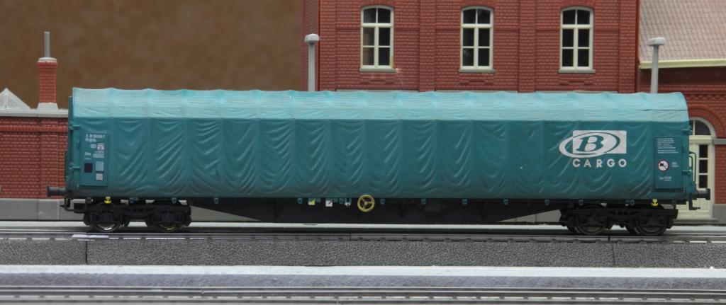 B-Models 45605 set Rils B-Cargo NMBS, Overige merken, Gelijkstroom, Wagon, Ophalen of Verzenden