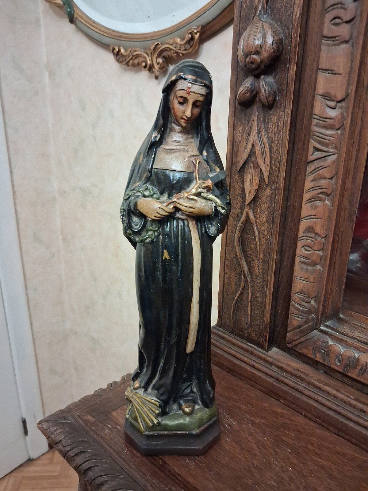 Sainte Rita, Enlèvement ou Envoi