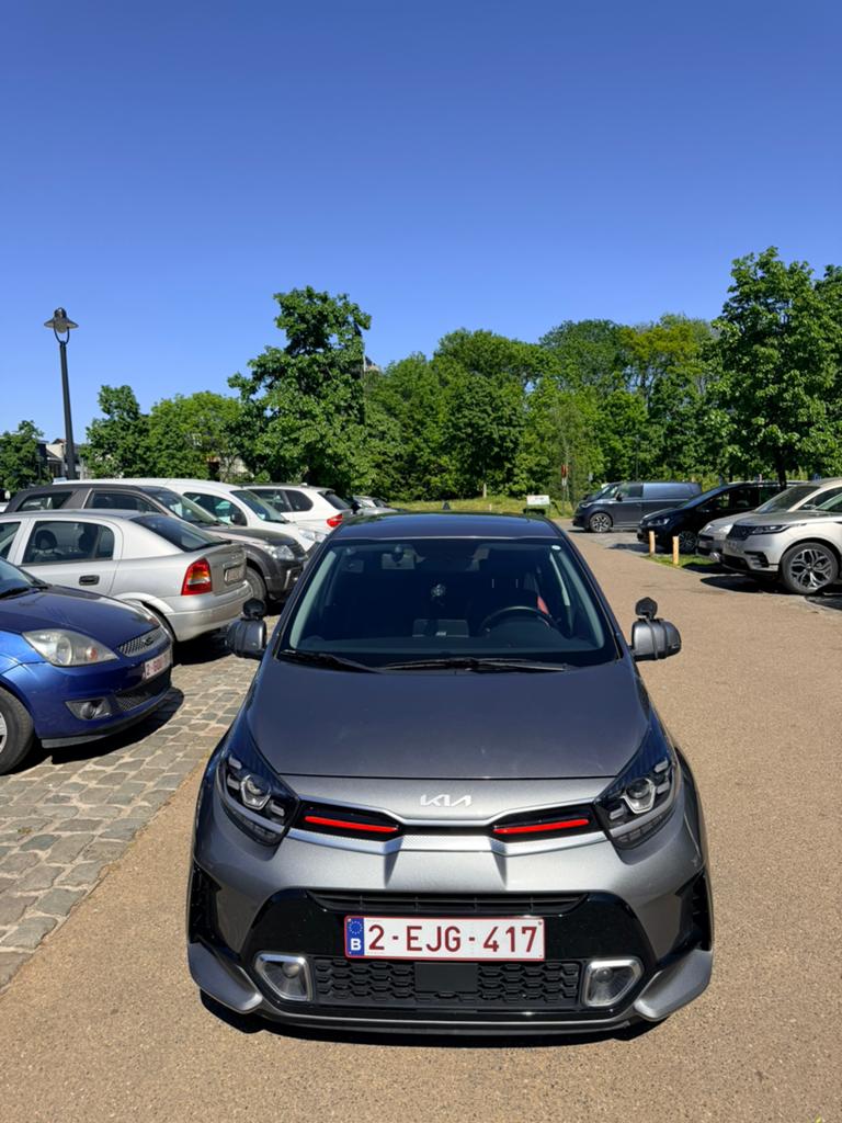 Kia Picanto GT-Line Sportive, compacte et super économique !, Cuir, Argent ou Gris, Achat, Euro 6