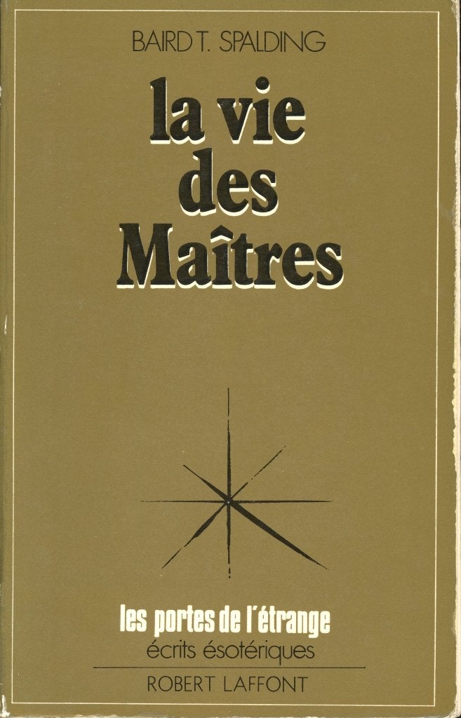 Spalding : la vie des maîtres, Boeken, Esoterie en Spiritualiteit, Ophalen, Gelezen