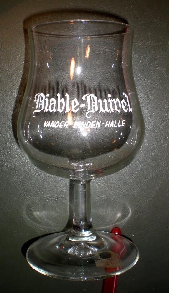 VANDER LINDEN Halle „Diable-Duivel”, Ophalen of Verzenden, Zo goed als nieuw, Glas of Glazen