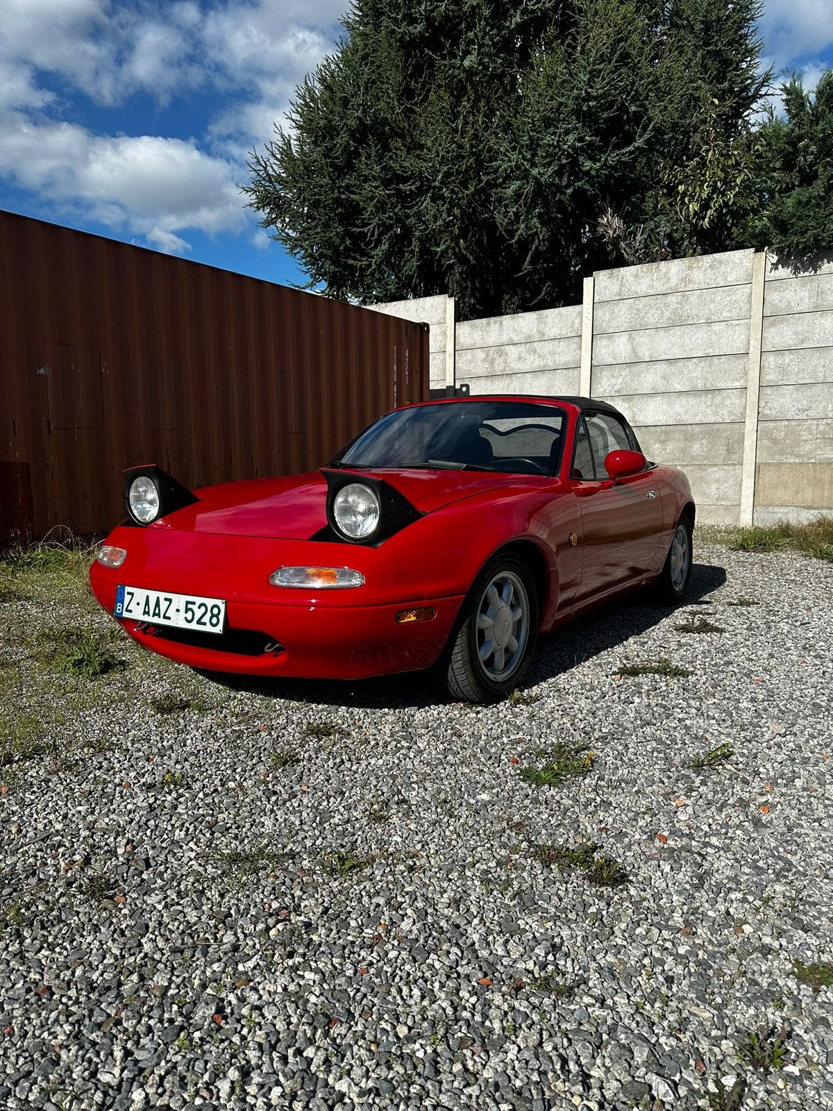Mazda MX5 NA - 1.6, Autos, Rouge, Achat, Cabriolet, Boîte manuelle