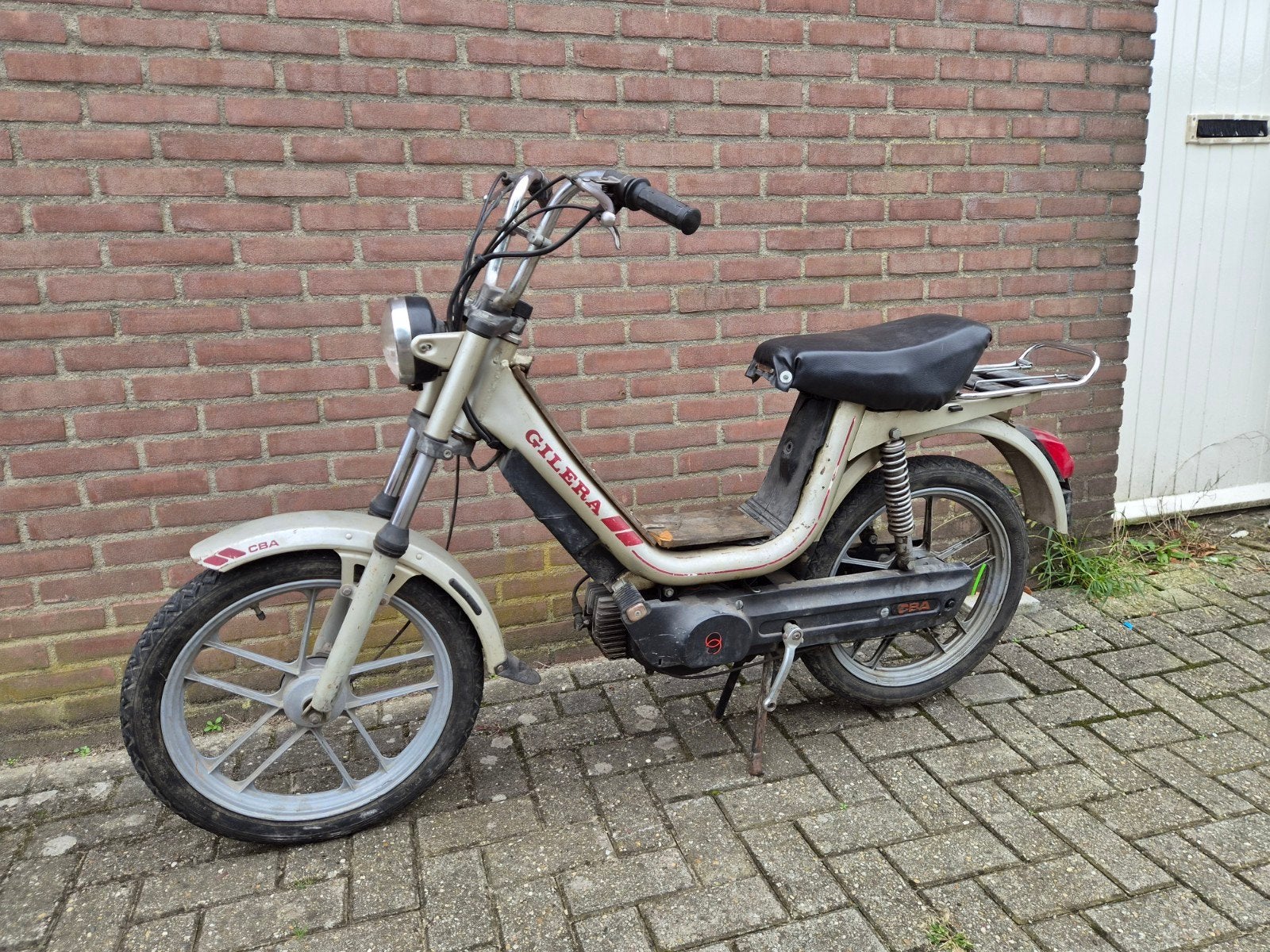 Gilera CBA (vespa), Ophalen