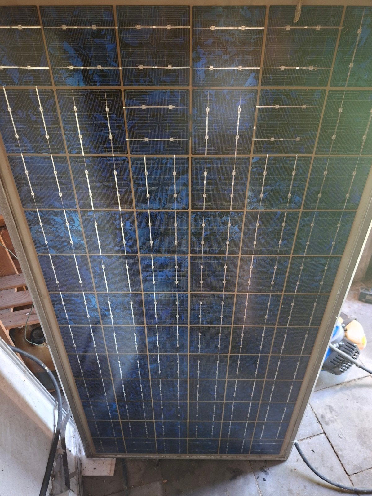 Zonnepanelen shell 4 stuks, Ophalen