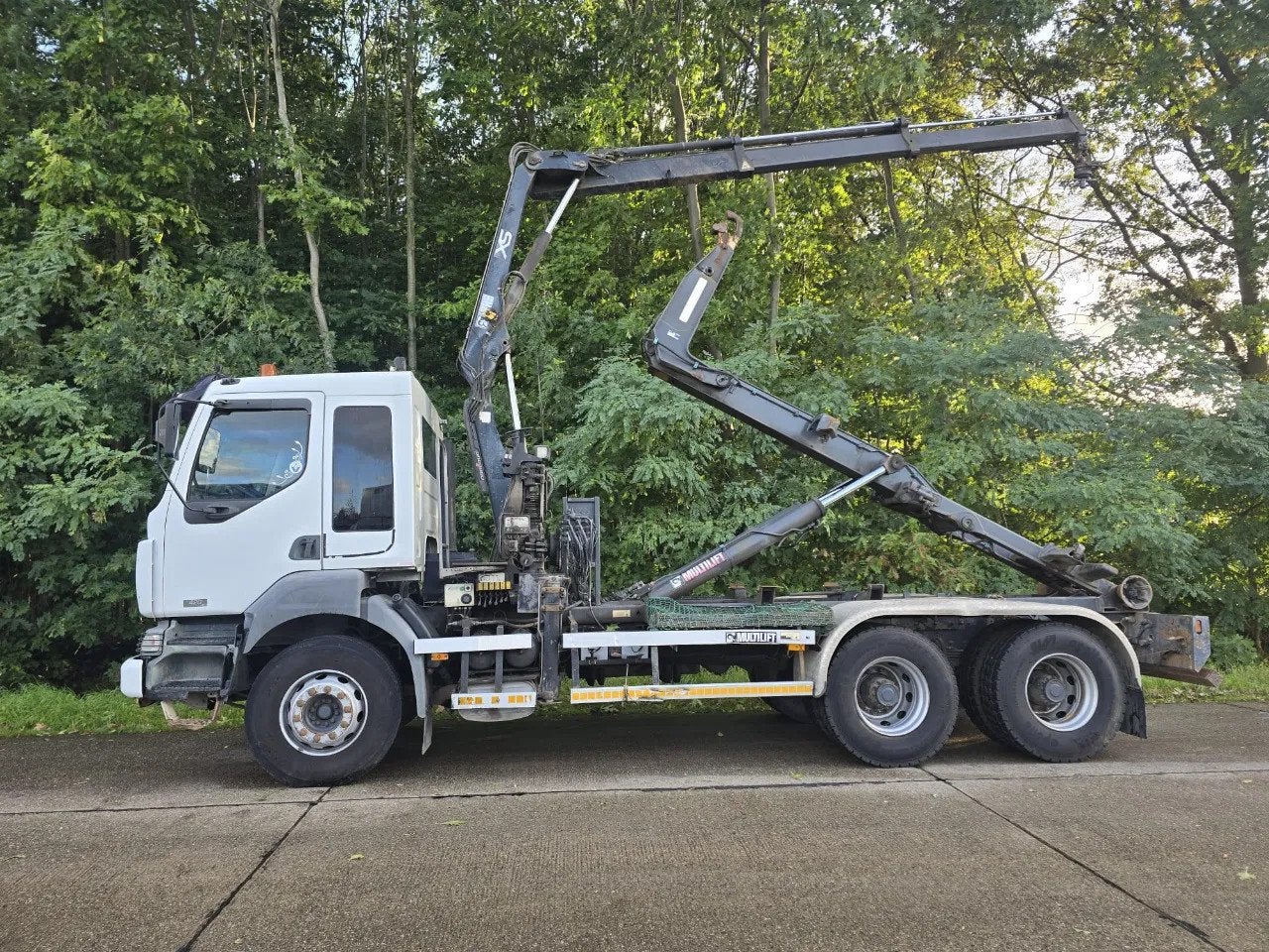 Renault Kerax 420 dci/ RETARDER /Kraan Hiab 088B-2 Duo/ Mult, Achat, Entreprise, ABS, 309 kW