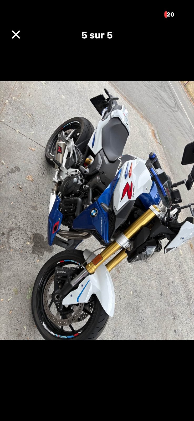 Bmw f900r, Enlèvement, Neuf