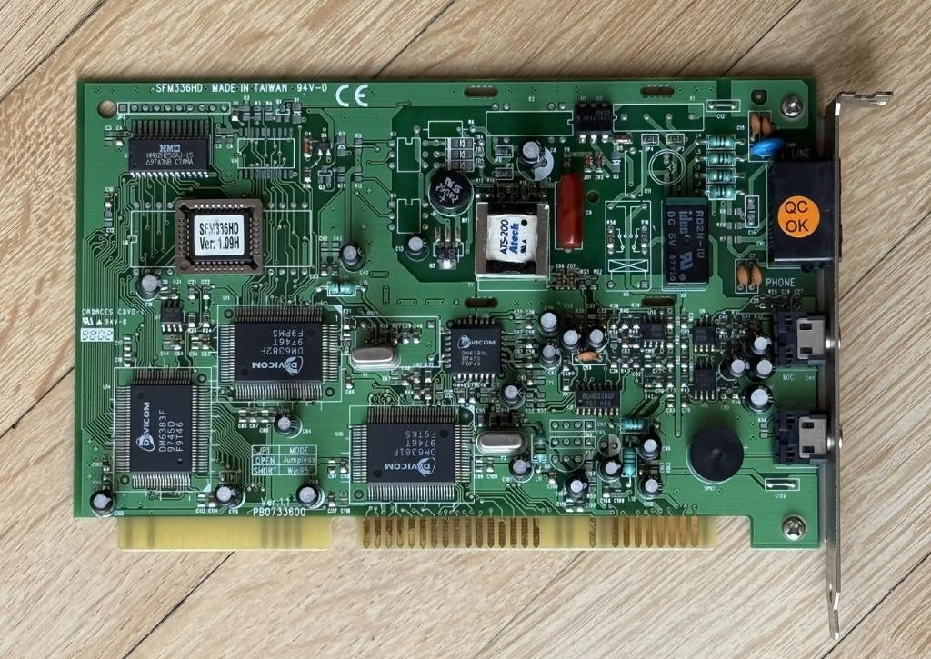 Tornado SFM336HD - 33.6K Fax/Modem - 16-bit ISA, Ophalen of Verzenden, Gebruikt, Fax