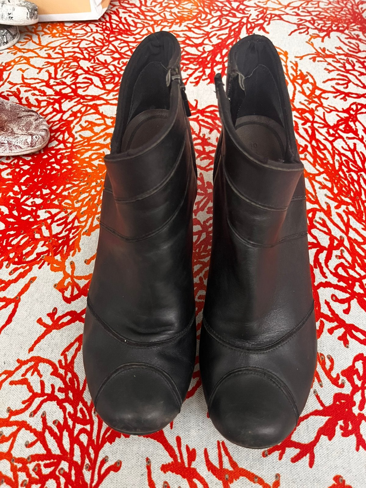 Clarks botjes maat 40,5, Zwart, Lage of Enkellaarzen, Ophalen of Verzenden, Gedragen