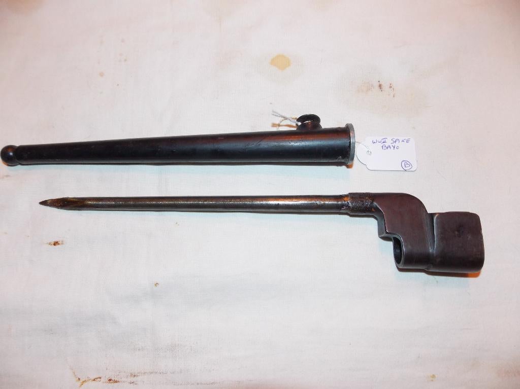 WWII Spike bajonet (B), Verzamelen, Militaria | Tweede Wereldoorlog, Ophalen of Verzenden, Landmacht, Mes of Dolk
