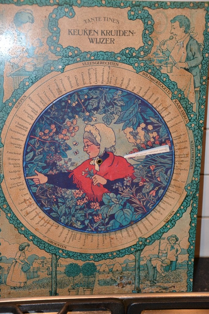 vintage kruidenwijzer, Ophalen