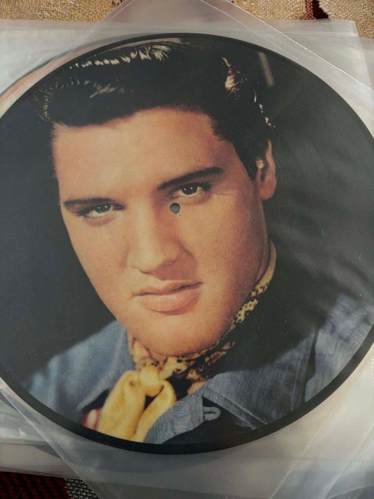Elvis Picture disc lp, Hot dog. Mag weg voor slechts 10 euro, 12 pouces, Enlèvement ou Envoi, Rock and Roll, Picture disc