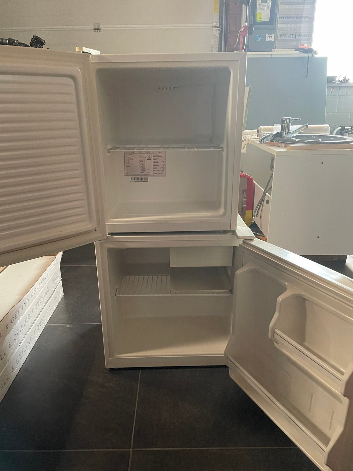 Te koop: kleine koelkast en kleine diepvries, Elektronische apparatuur, Koelkasten en IJskasten, Minder dan 75 liter, Ophalen