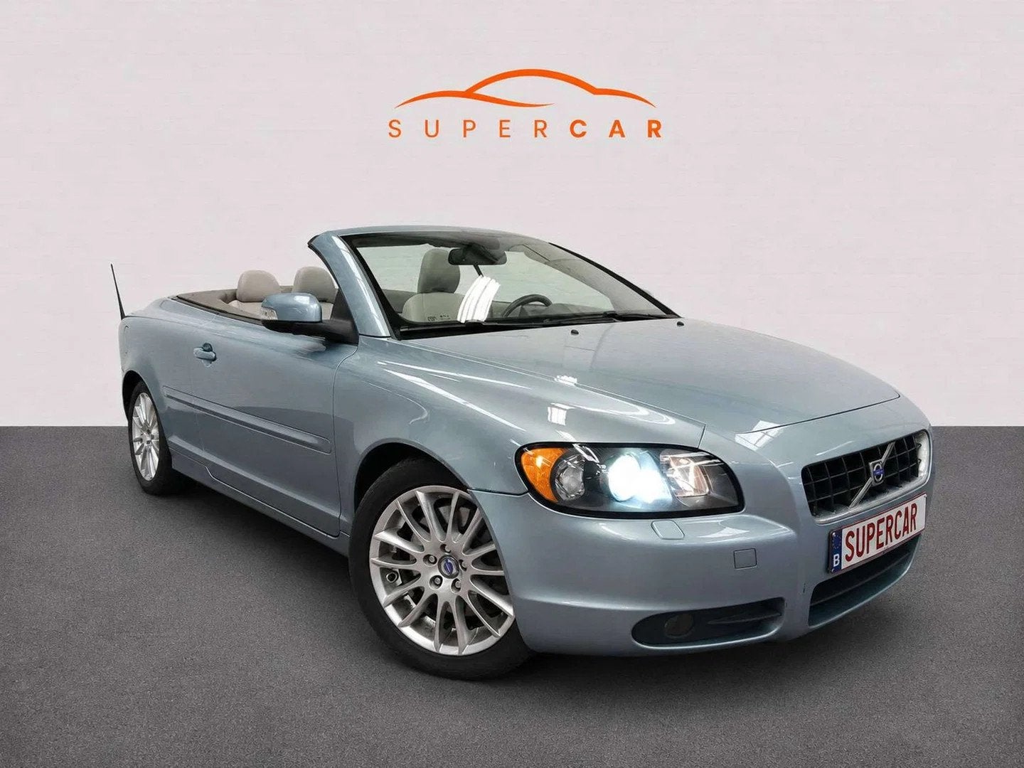 Volvo C70 C70 CABRIO * FINITION MOMENTUM * CAPT ARR * SG ELE, Cuir, Argent ou Gris, Beige, Entreprise