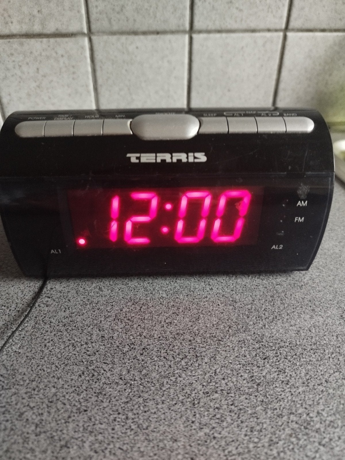 wekkerradio te koop, Ophalen, Gebruikt, Digitaal
