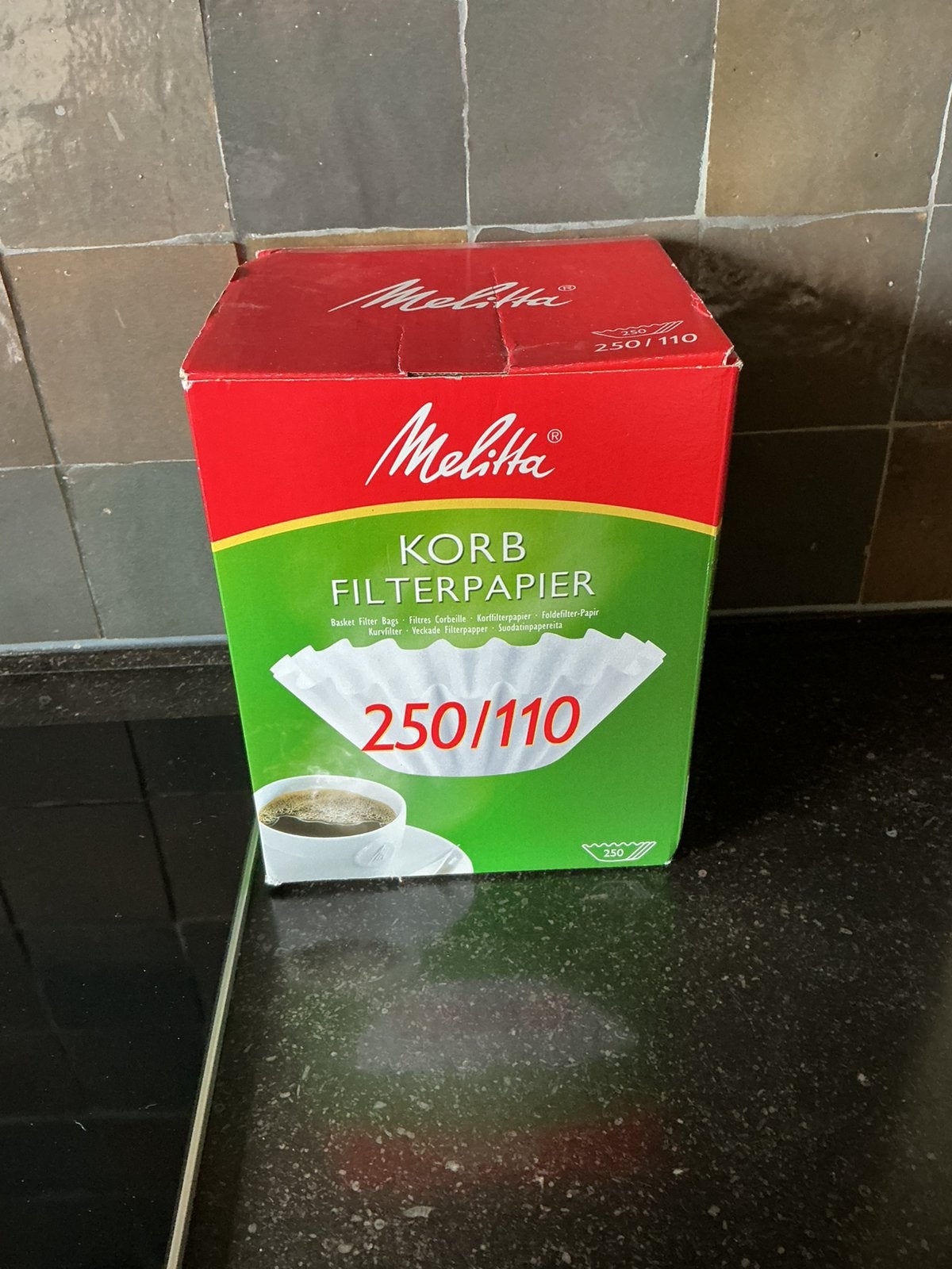 Filtres à café Melita 250/110, Neuf, Papier/carton, Autres marques, Autres types