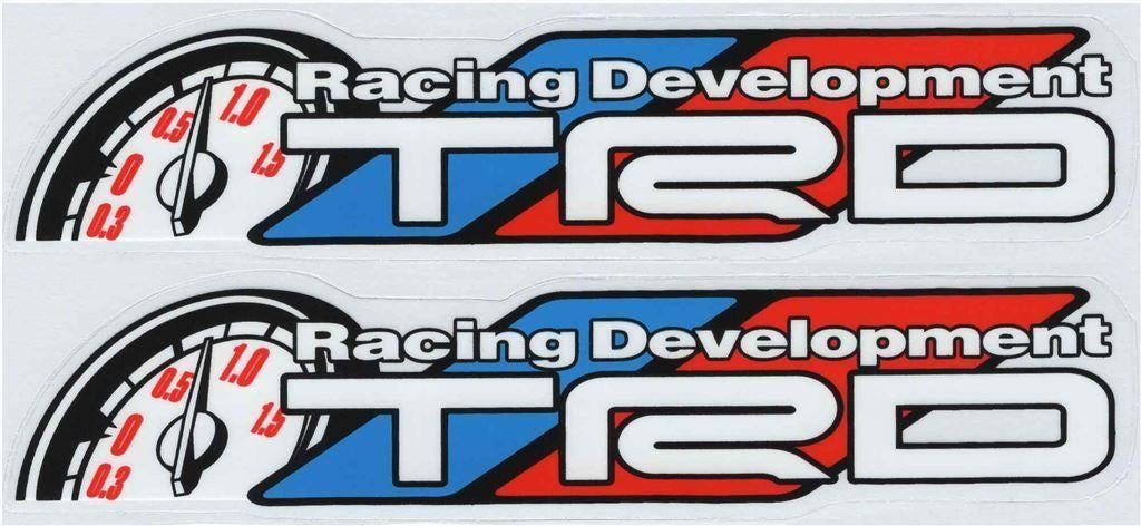 TRD Toyota Racing Development sticker set #12, Envoi