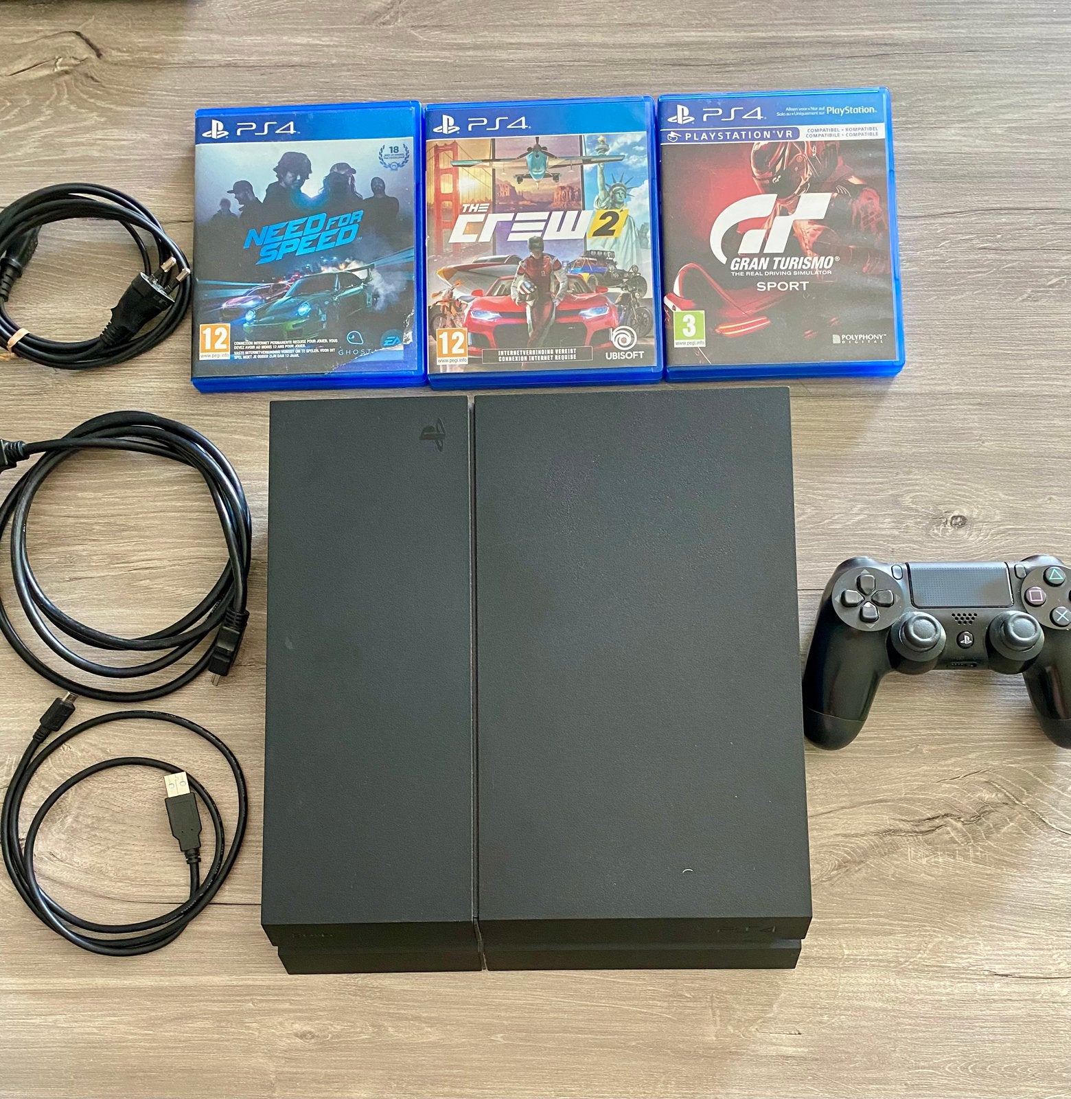 Playstation 4, Games en Spelcomputers, Spelcomputers | Sony PlayStation 4, Ophalen, Gebruikt, 1 TB, Met 1 controller