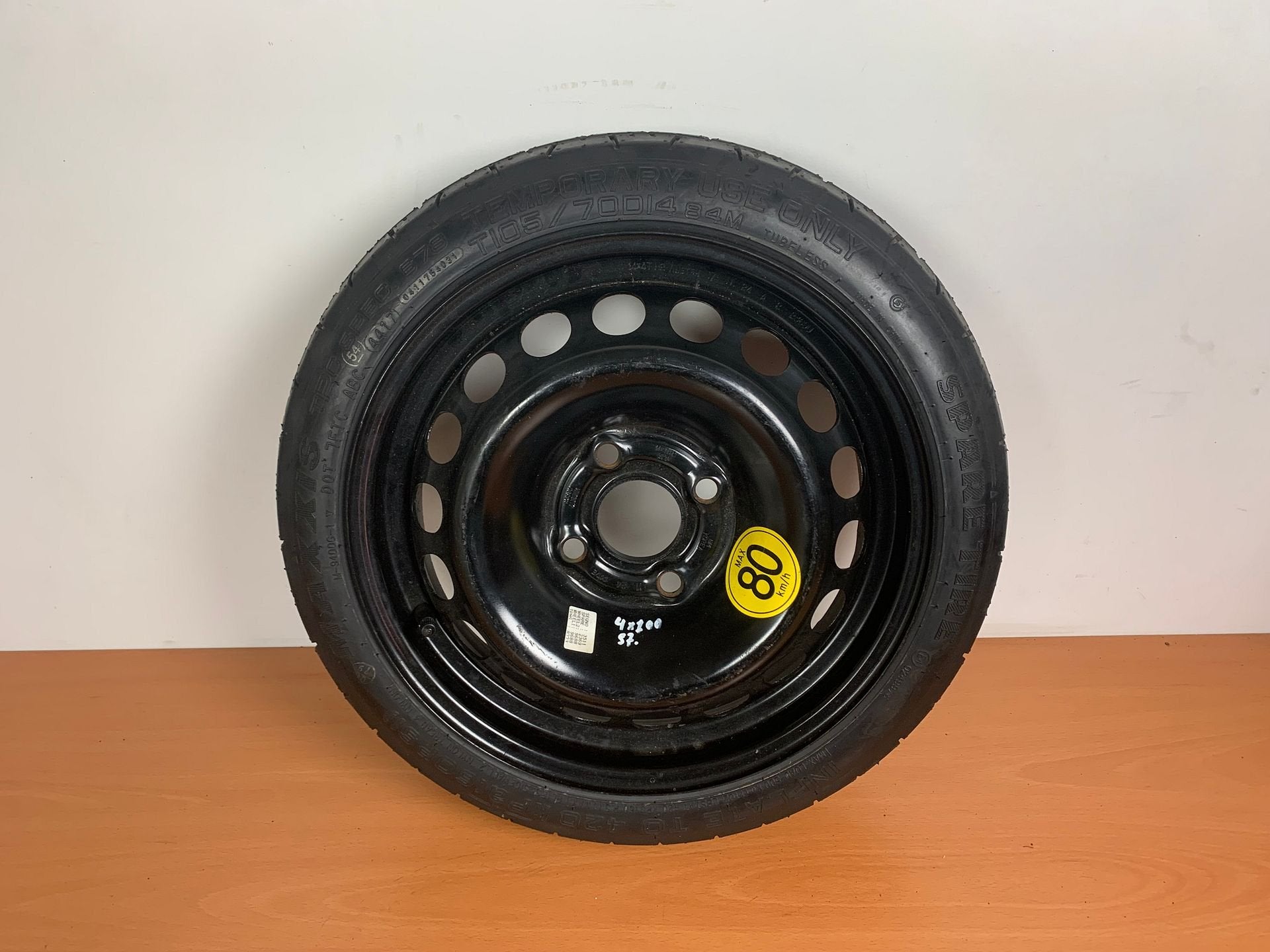 thuiskomer chevrolet spark 2009 tot 2015 14 inch 4x100, Auto-onderdelen, Banden en Velgen, Gebruikt, -, -, Banden en Velgen