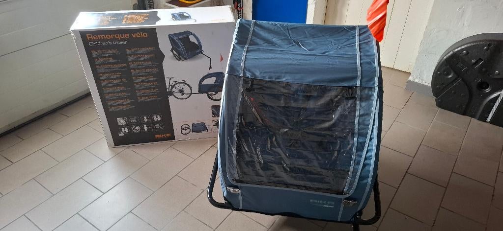 ️️⚡️remorque vélo pour 2 enfant neuf jamais servi️️⚡️, Neuf, 40 à 60 kg, Pliable, Enlèvement