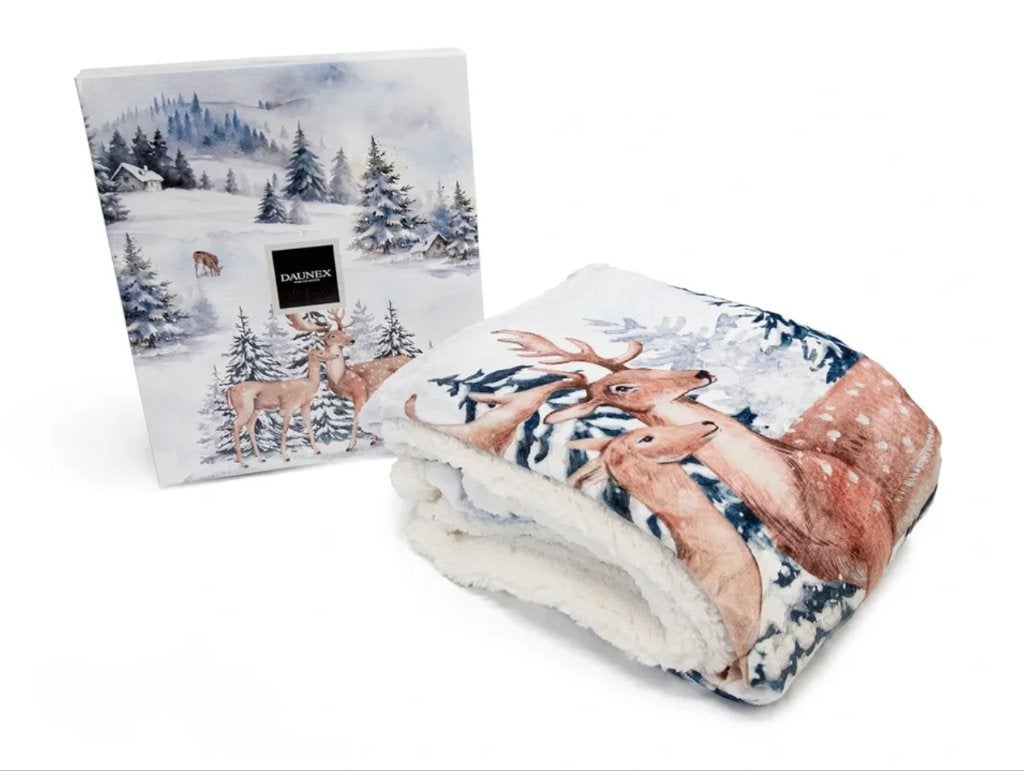 Fleece Plaid | Couverture polaire Daunex, Neuf, Doublé, Enlèvement ou Envoi, 130 cm