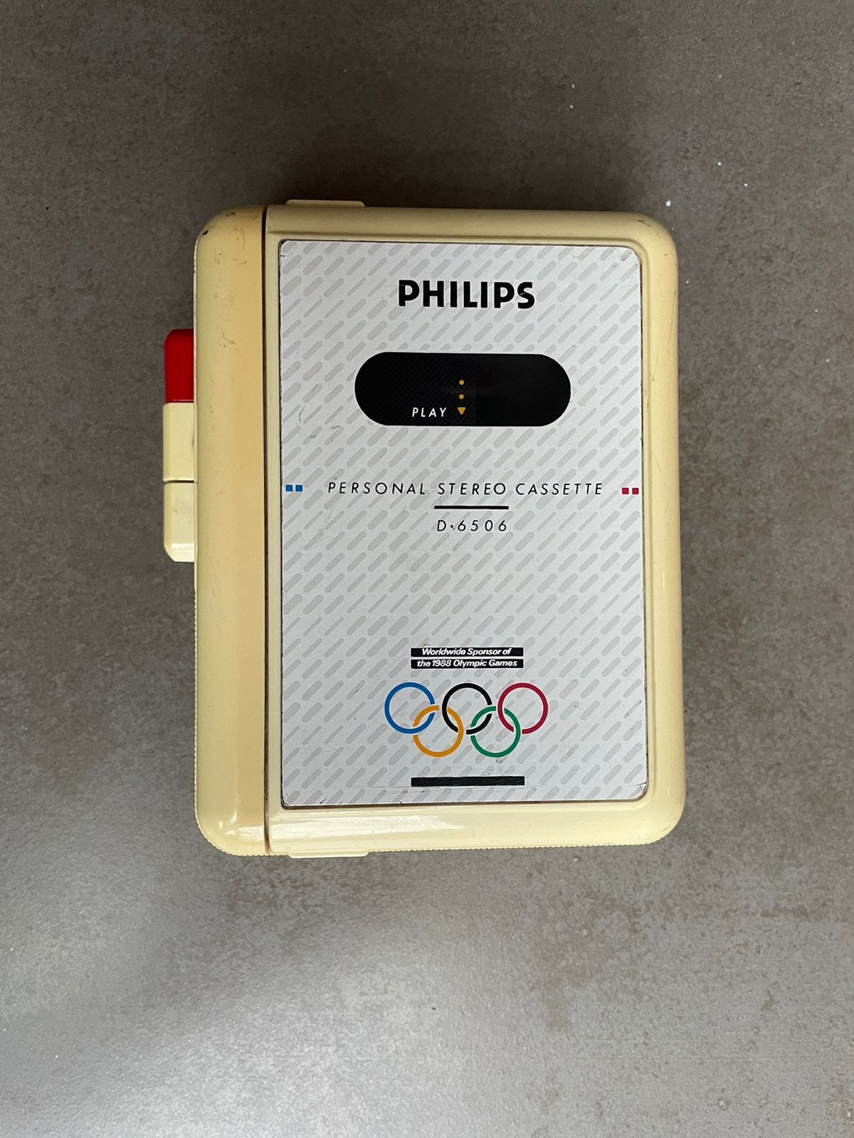 Philips D-6506 – Olympic Games Seoul 1988 – Vintage Walkman, Ophalen, Walkman