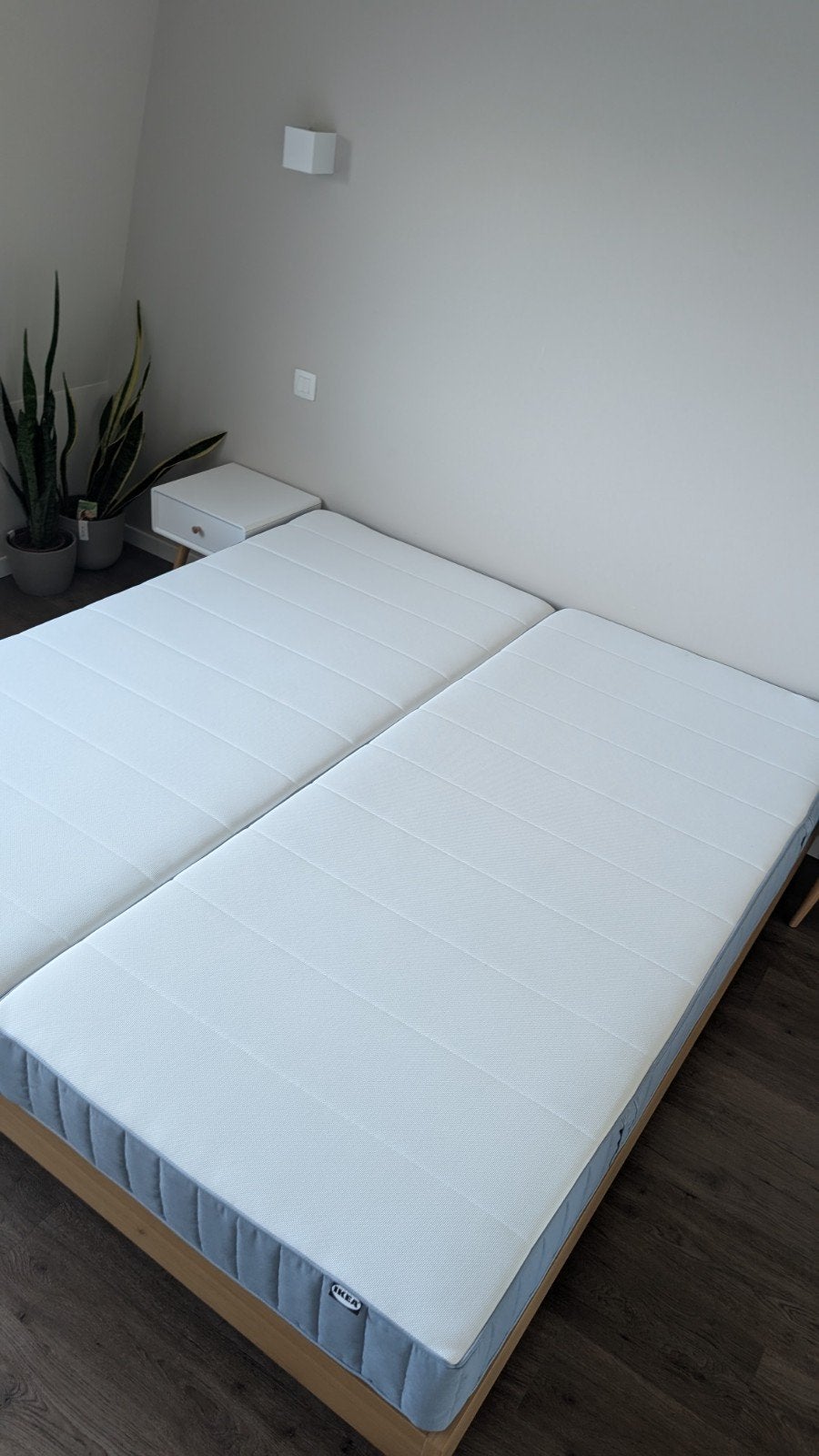 2 matrassen: Vesteröy matras van 90x200, 90 cm, Matelas, Comme neuf, Enlèvement