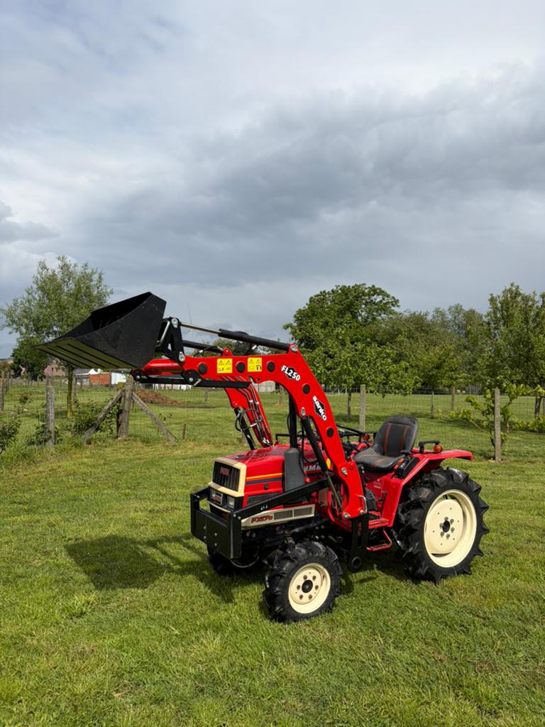 Minitractor Yanmar FX17D - SERVOSTUUR- POWERSHIFT- VOORLADER, Articles professionnels, Enlèvement ou Envoi