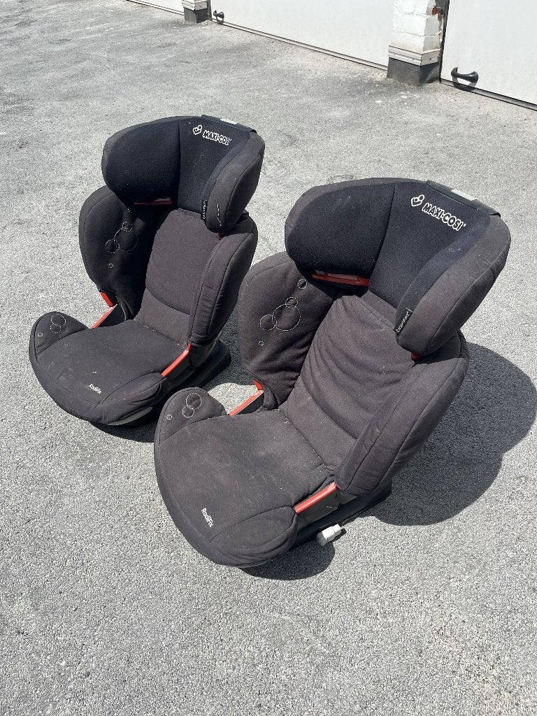 2x autostoel Rodifix Otal Black 2013, Enfants & Bébés, Sièges auto, Utilisé, Maxi-Cosi, 15 à 36 kg, Ceinture de sécurité ou Isofix