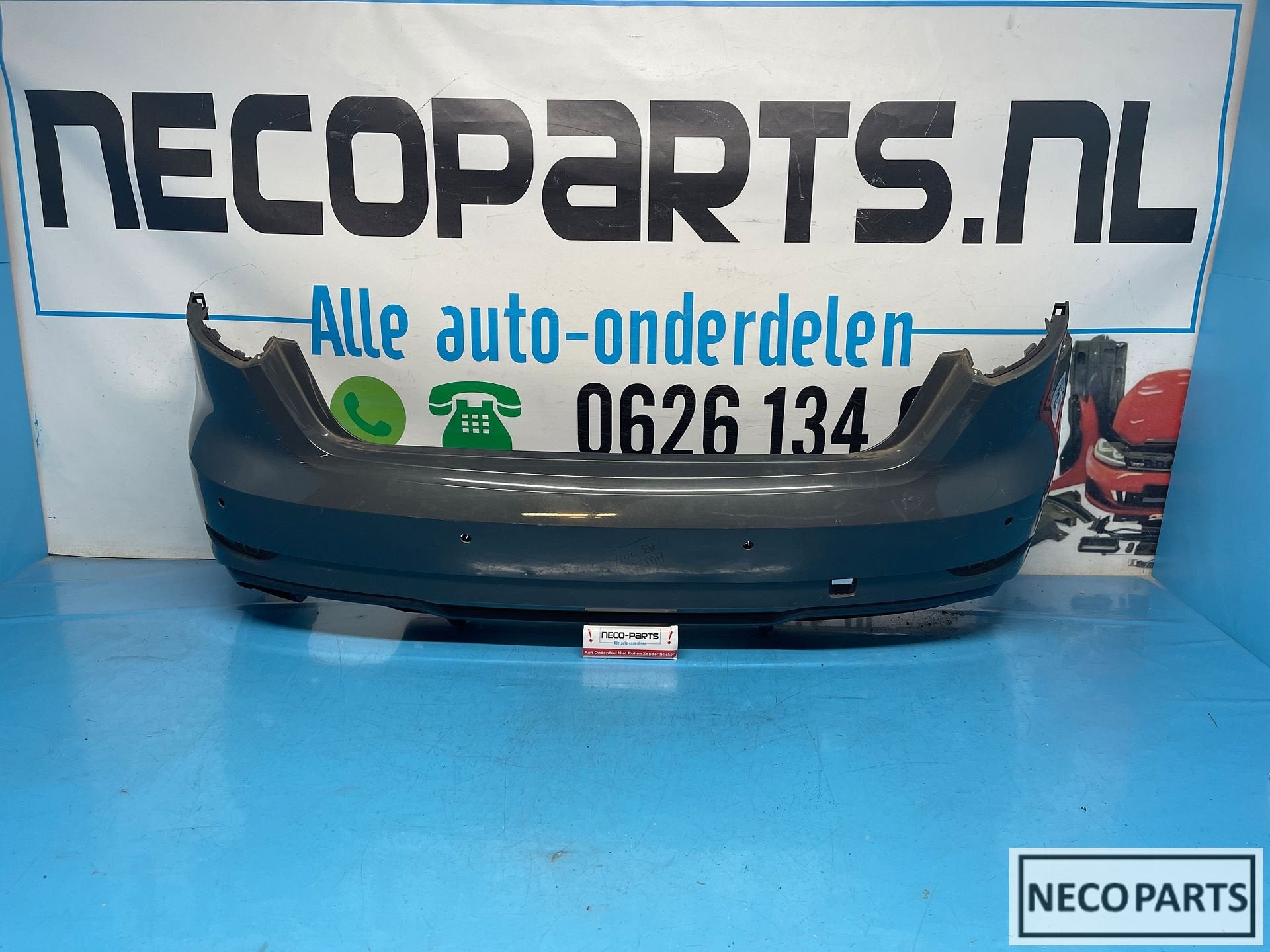 AUDI A3 8V4 8V S-LINE VOORBUMPER BUMPER SPORTBACK ORIGINEEL, Arrière, -, Haillon arrière, Audi