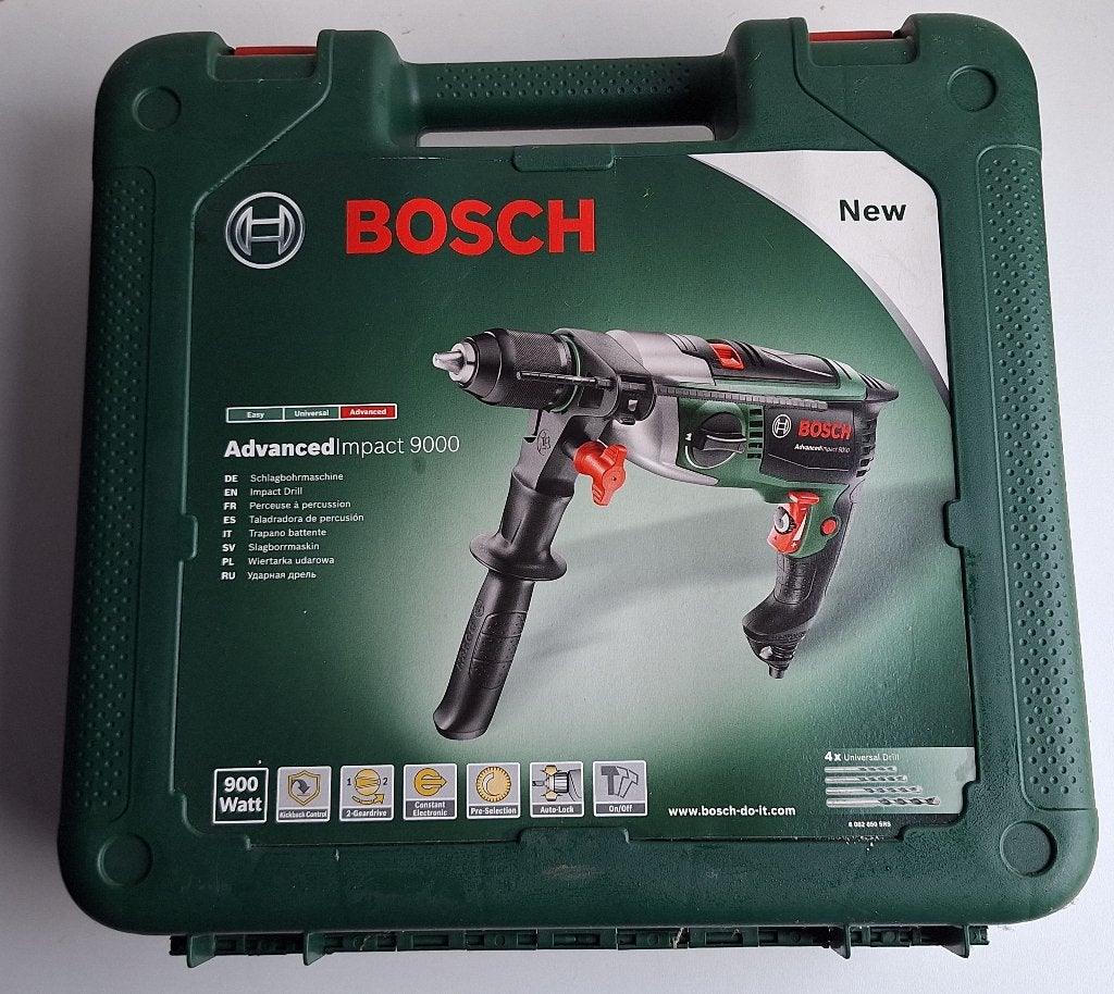 Très bonne perceuse à percussion Bosch AdvanceImpact 900, Bricolage & Construction, Outillage | Foreuses, 600 watts ou plus, Enlèvement ou Envoi