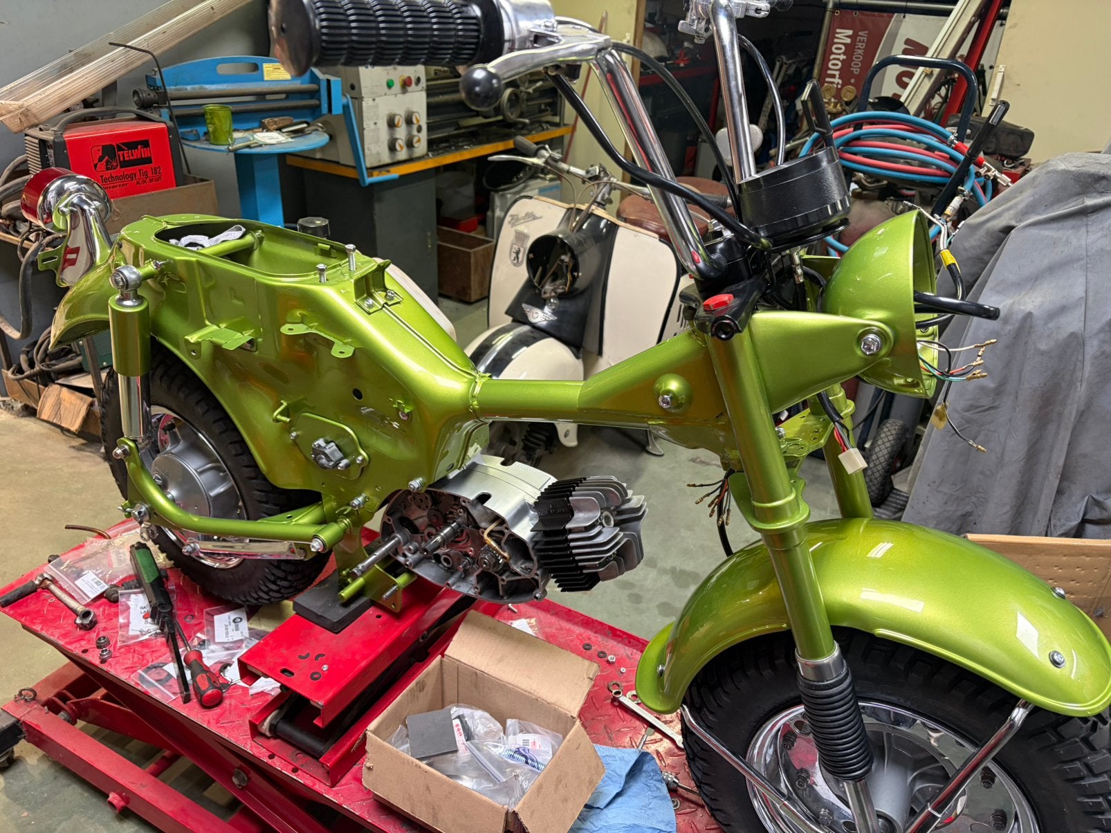 gezocht motorblok rv 50, Fietsen en Brommers, Ophalen of Verzenden, Gebruikt, Overige modellen
