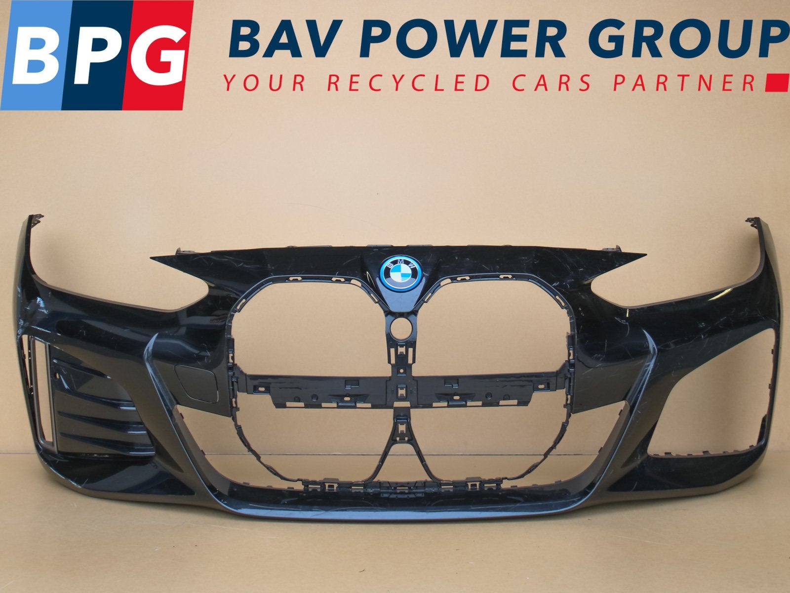 BUMPER VOOR M PAKKET BMW 4 serie Gran Coupe (G26), Gebruikt, Voor, Bumper, BMW