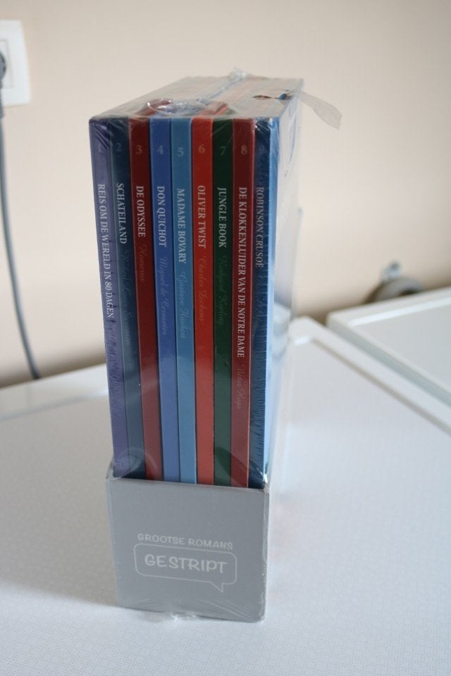 De wereldliteratuur in strip : HC 1 t/m 9 (complete reeks), Complete serie of reeks, Ophalen of Verzenden, Nieuw